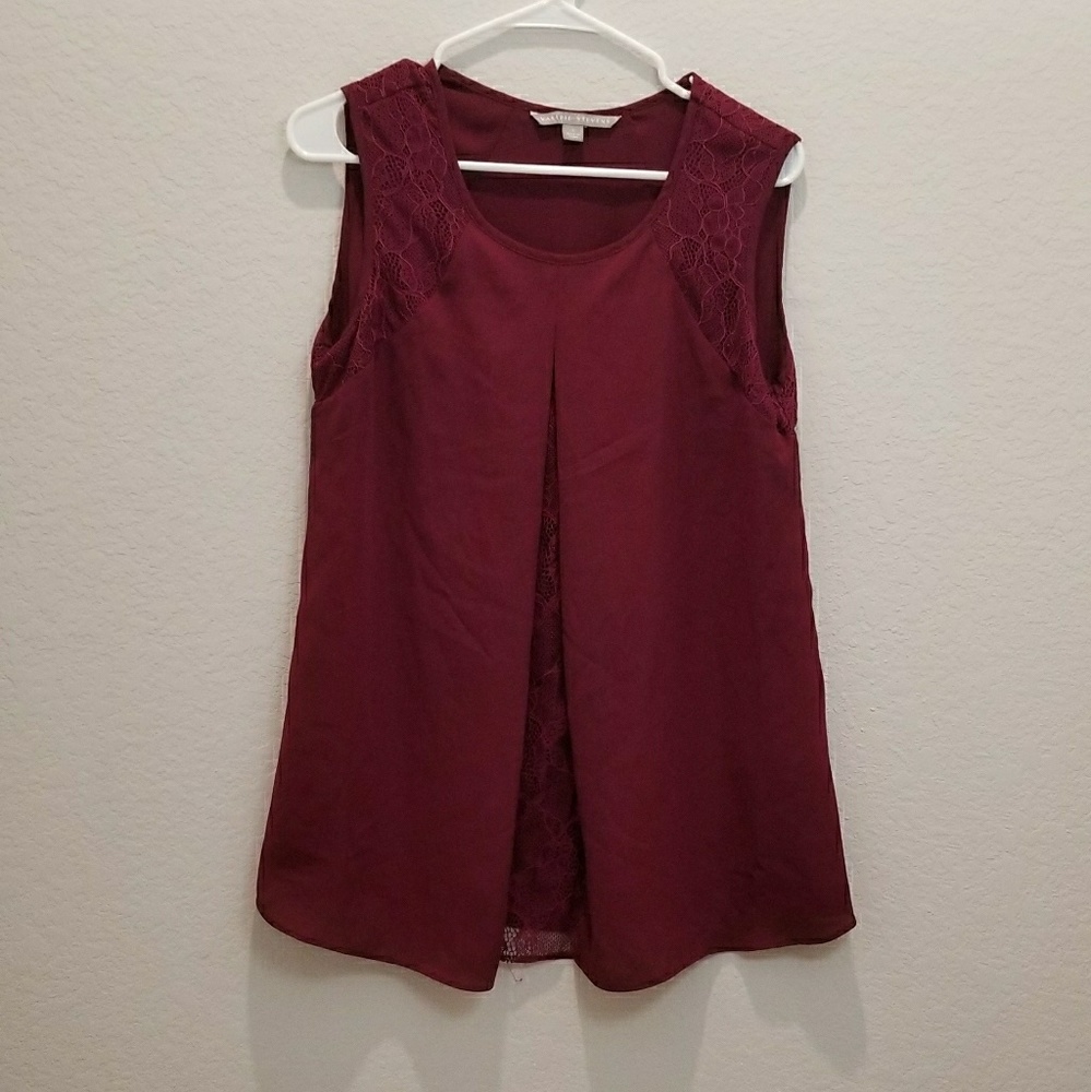 Burgandy Blouse
